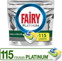 Fairy Platinum Limon Tablet Bulaşık Makinesi Deterjanı 115 Adet