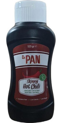 Dr. Pan Skinny Düşük Kalorili 525 gr Hot Chili Sos