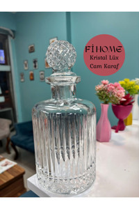 Fi Home Kristal Kapaklı Cam Sürahi 1.3 lt