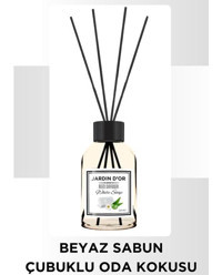 Jardin D'or White Soap Reed Diffuser Çubuklu Beyaz Sabun Oda Kokusu 110 ml