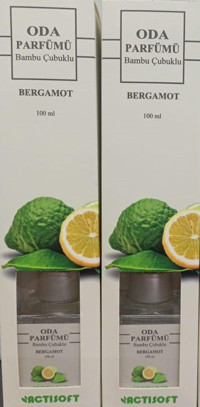 Actisoft Çubuklu Bergamot Oda Kokusu 2x100 ml