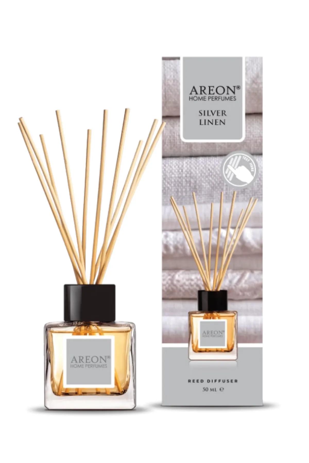 Areon Classic Silver Linen Çubuklu Karışık Oda Kokusu 50 ml