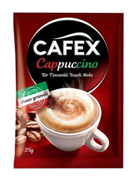 Cafex Cappuccino Paket Granül Kahve 150 gr