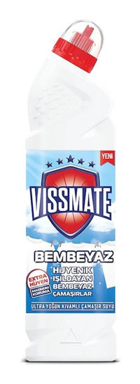 Vissmate Ultra Yoğun Beyazlar İçin Konsantre Jel Çamaşır Suyu 750 ml