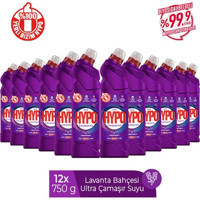 Hyper Hypo Ultra Lavanta Banyo - Mutfak İçin Konsantre Jel Çamaşır Suyu 12x750 ml