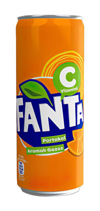 Fanta Portakallı Gazoz 8x330 ml