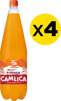 Çamlıca Portakallı Gazoz 4x1.5 lt