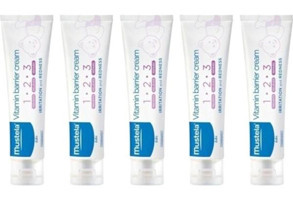 Mustela 1.2.3 Parfümsüz Parabensiz Pişik Kremi 5x50 ml