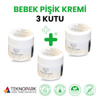 Woo Baby Parfümsüz Hipoalerjenik Pişik Kremi 3x50 ml