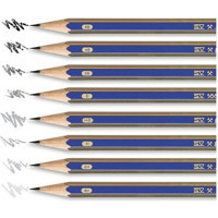 Faber-Castell Goldfaber 5'li Köşeli Siyah 5H Kurşun Kalem Seti