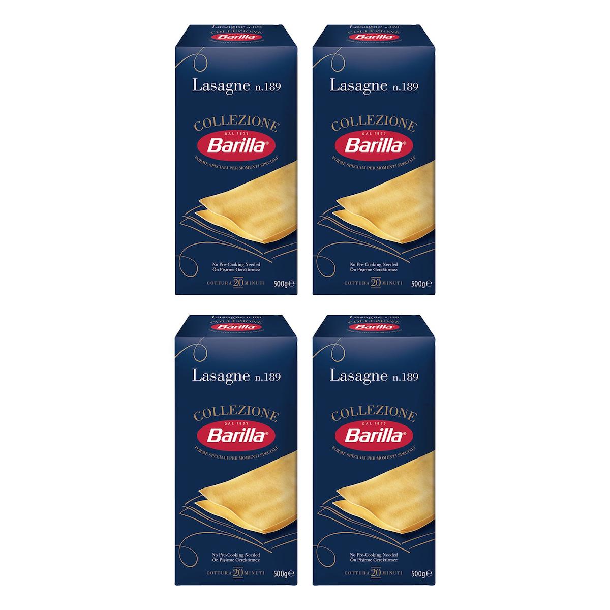 Barilla Lazanya Makarna 4x500 gr