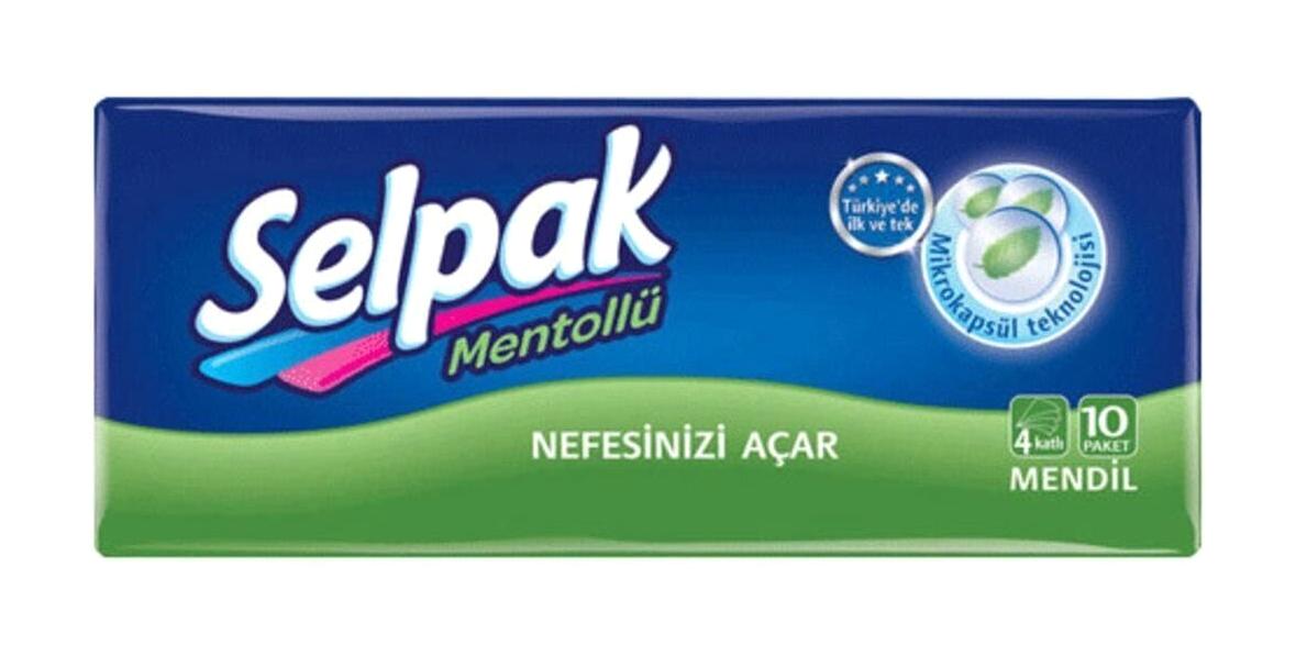 Selpak Mentollü Kağıt Peçete 20'li