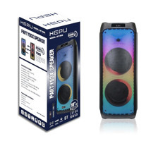 Hepu HP-966 80 W Işıklı Siyah Bluetooth Hoparlör