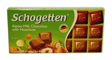 Schogetten Fındıklı Sütlü Çikolata 100 gr 5'li