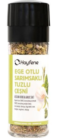 Hayfene Organik Glutensiz Vegan Sarımsaklı Ege Otlu Çeşni 40 gr