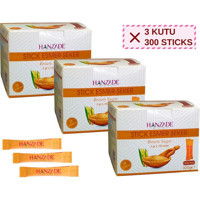 Hanzade Bitkisel Esmer Toz Şeker 3x300 gr