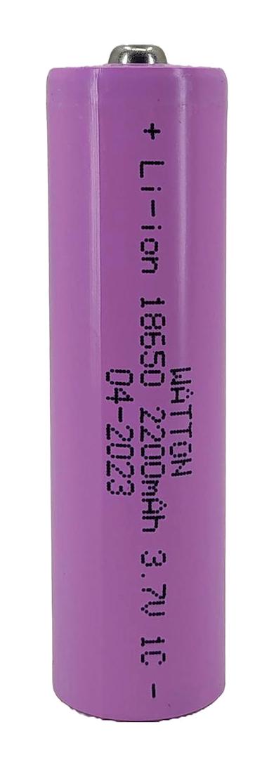 Watton 1C Premium 18650 3.7 V 2200 mAh Li-ion AA / Kalem Şarjlı Pil