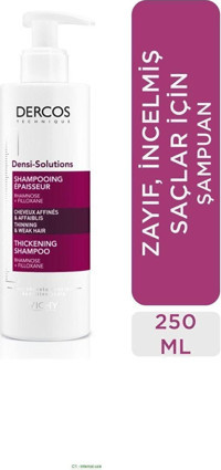 Vichy Densi-Solutions Hacim Veren Tüm Saçlar İçin Şampuan 250 ml