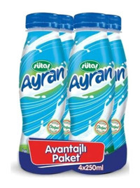 Sütaş 4x250 ml Ayran