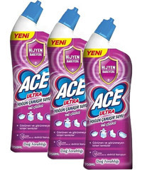 Ace Dağ Ferahlığı Konsantre Jel Çamaşır Suyu 3x750 ml