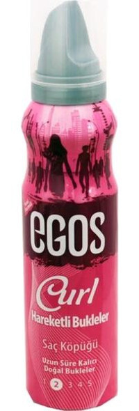 Egos Curl Hareketli Bukleler Saç Köpüğü 125 ml