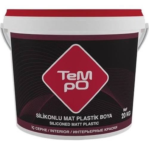 Tempo Su Bazlı Plastik Mat İç Cephe Boyası 15 lt Zencefil