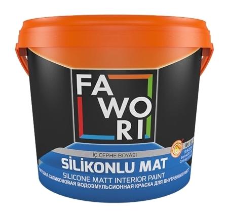 Fawori Su Bazlı Silikonlu Mat İç Cephe Boyası 7.5 lt Keten Beji