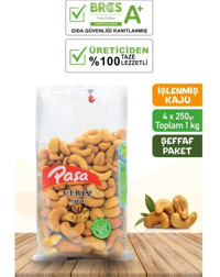 Paşa Kuruyemiş Kavrulmuş Tuzlu Kaju 4x250 gr