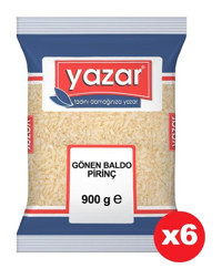 Yazar Baldo Pirinç 6x900 gr