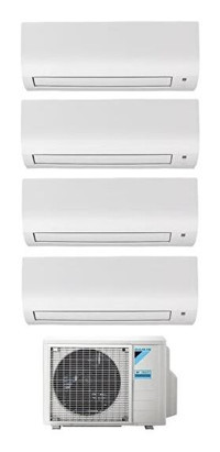 Daikin (5Mxm90) 12+12+12+18 12000 Btu A++ R32 Multi Inverter Multi Split Split Klima