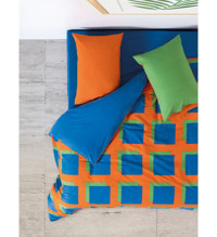 Cozy Home Popping Colors Pamuk 4 Mevsim 200x220 cm Çarşaflı Geometrik Çift Kişilik Nevresim Takımı Çok Renkli