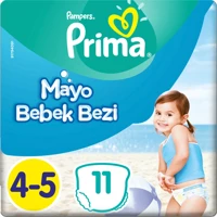 Prima 4 Numara Mayo Bebek Bezi 11 Adet