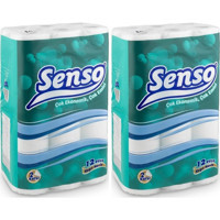 Senso 2 Katlı 2x12'li Rulo Kağıt Havlu