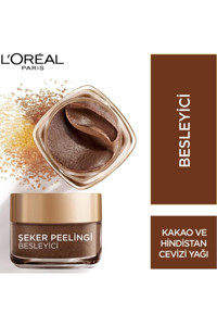 L'Oreal Paris Şekerli Krem Kavanoz Yüz Peelingi 50 ml