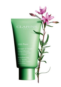 Clarins Sos Pure Rebalancing Nemlendiricili Jel Yüz Maskesi 75 ml