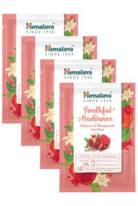 Himalaya Youthful Radiance Nemlendiricili Kağıt Yüz Maskesi 4x30 gr