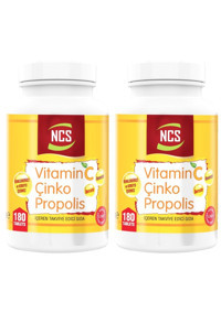 Ncs Vitamin C Çinko Propolis Propolis Yetişkin 2x180 Adet