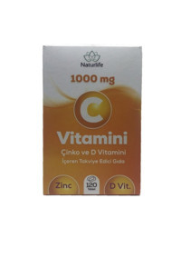 Naturlife C Vitamini Yetişkin 120 Adet