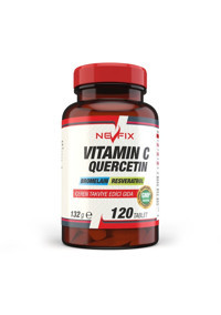 Nevfix Vitamin C Quercetin Kuşburnu Yetişkin 120 Adet