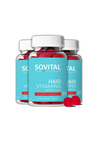 Sovital Hair Vegan Ahududu Yetişkin 3x60 Adet