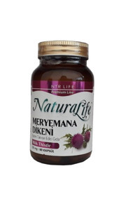 Natura Life Milk Thistle Meryem Ana Dikeni Yetişkin Mineral 60 Adet