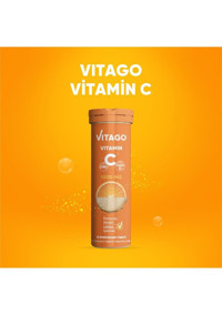 Vitago Vitamin C Yetişkin 10 Adet