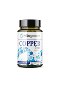 Vitagenom Copper Yetişkin Mineral 100 Adet