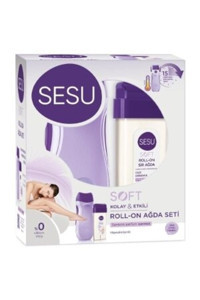 Sesu 1+1 Roll-On Ağda Makinesi + Soft Kartuş Ağda