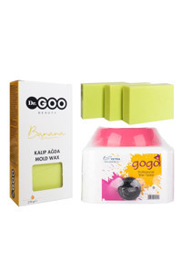 Dr. Goo Beauty 1+1 Kazanlı Ağda Makinesi + Banana Kalıp Ağda