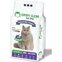 Eaysy Clean Vanilya Kokulu Topaklanan İnce Taneli Bentonit Kedi Kumu 20 lt