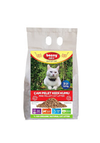 Bonny Nice Doğal Topaklanan Kalın Taneli Çam Pellet Kedi Kumu 15x3 lt