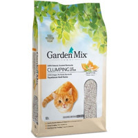 Garden Mix Portakal Kokulu Topaklanan Kalın Taneli Bentonit Kedi Kumu 10 lt