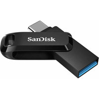 SanDisk Ultra Dual Drive Go SDDDC3-064G-G46 Çift Taraflı USB 3.1 Type C 64 GB Flash Bellek Siyah