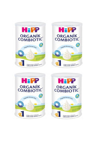 Hipp Yenidoğan Tahılsız Glutensiz Organik Probiyotikli 1 Numara Devam Sütü 4x350 gr